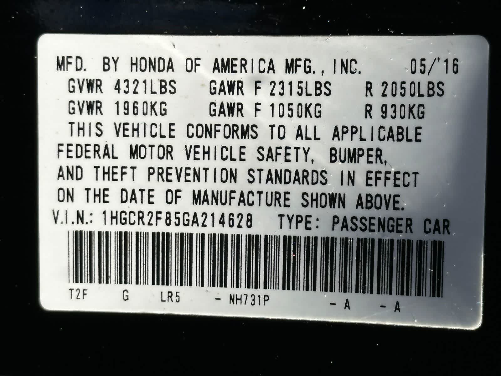 Thumbnail: 2016 Honda Accord - 27