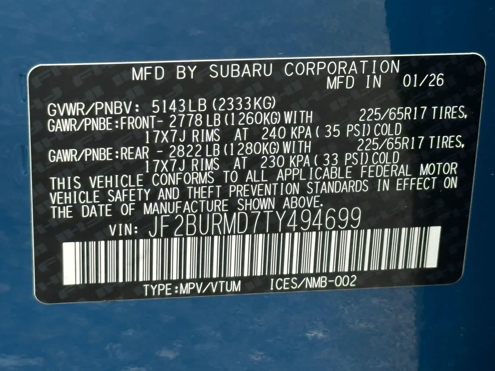 Thumbnail: 2026 Subaru Outback - 29