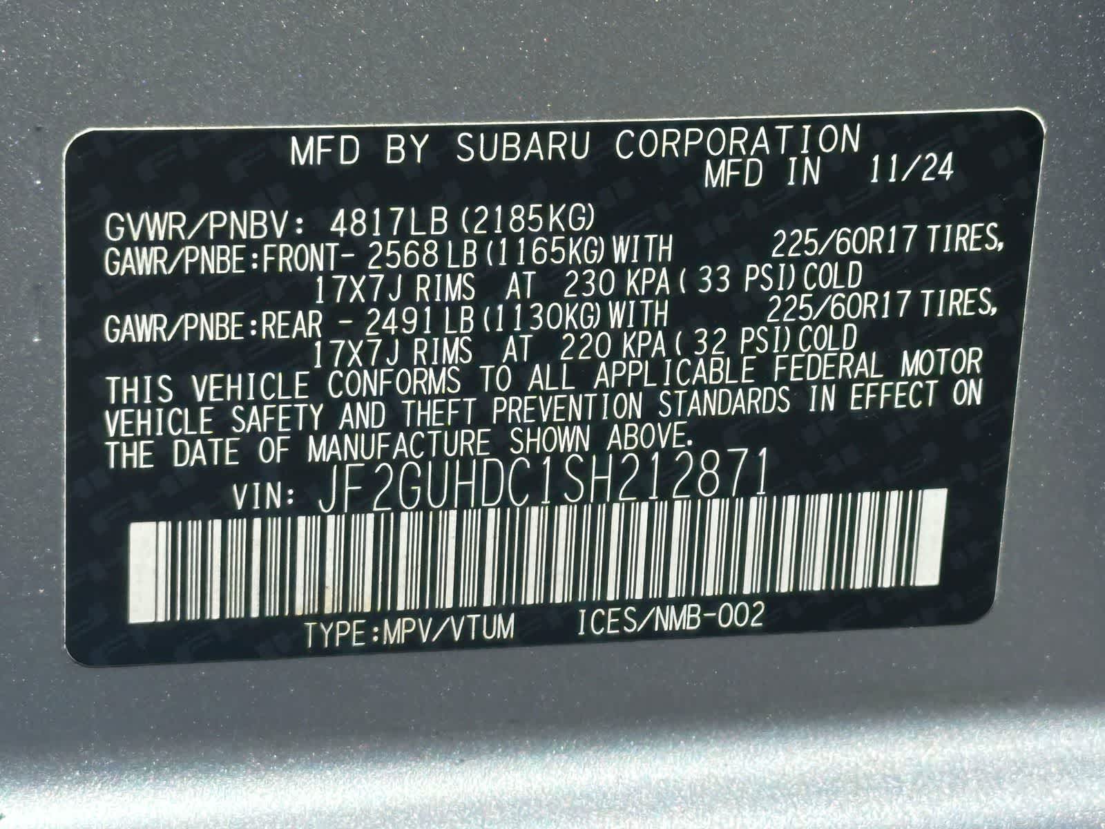 Thumbnail: 2025 Subaru Crosstrek - 30