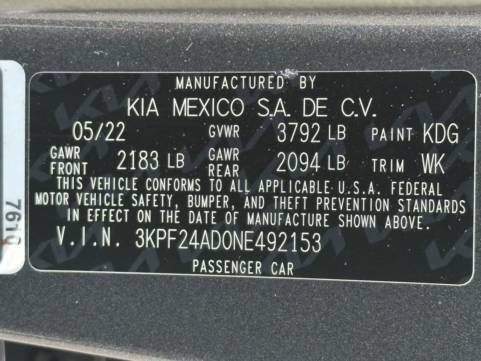 Thumbnail: 2022 Kia Forte - 26