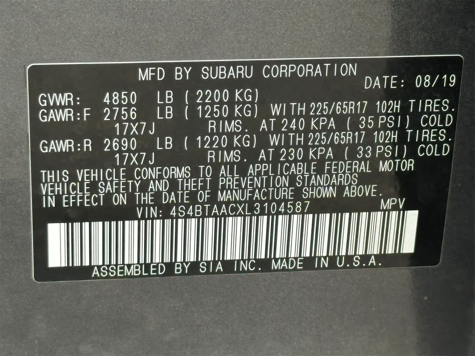 Thumbnail: 2020 Subaru Outback - 24