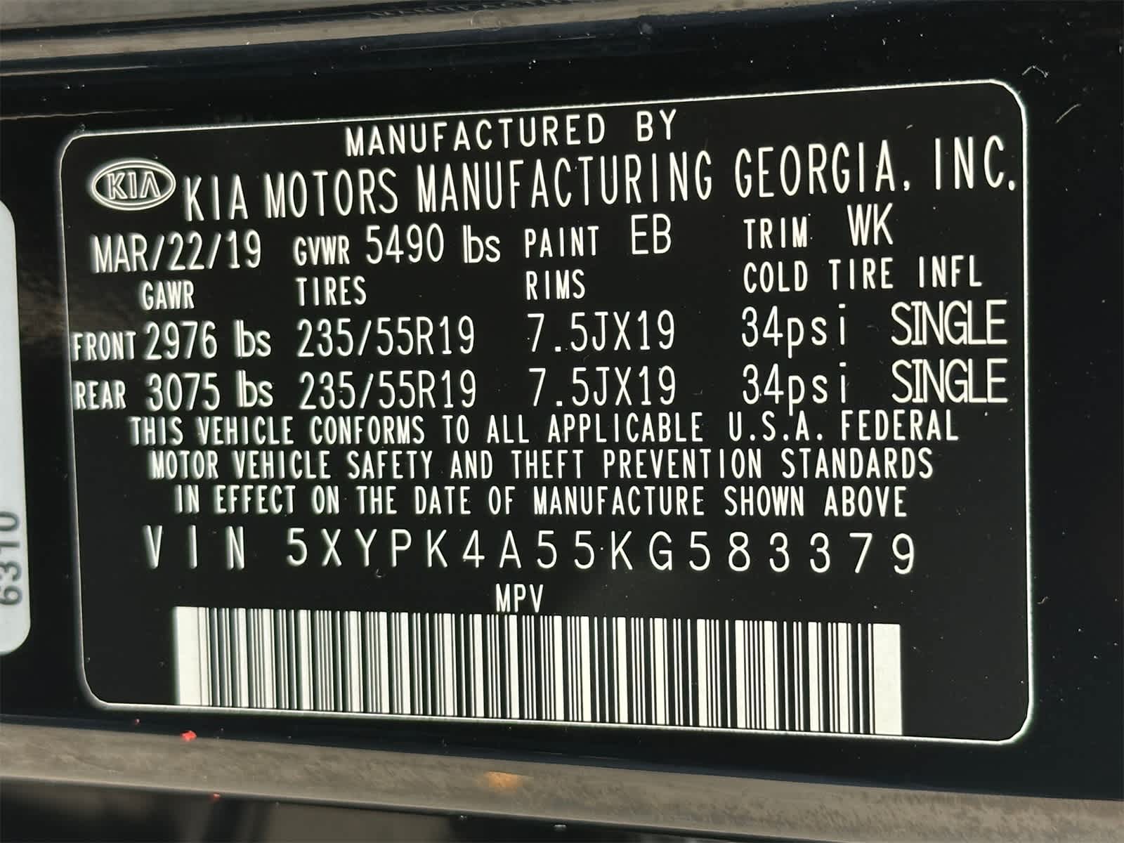 Thumbnail: 2019 Kia Sorento - 29