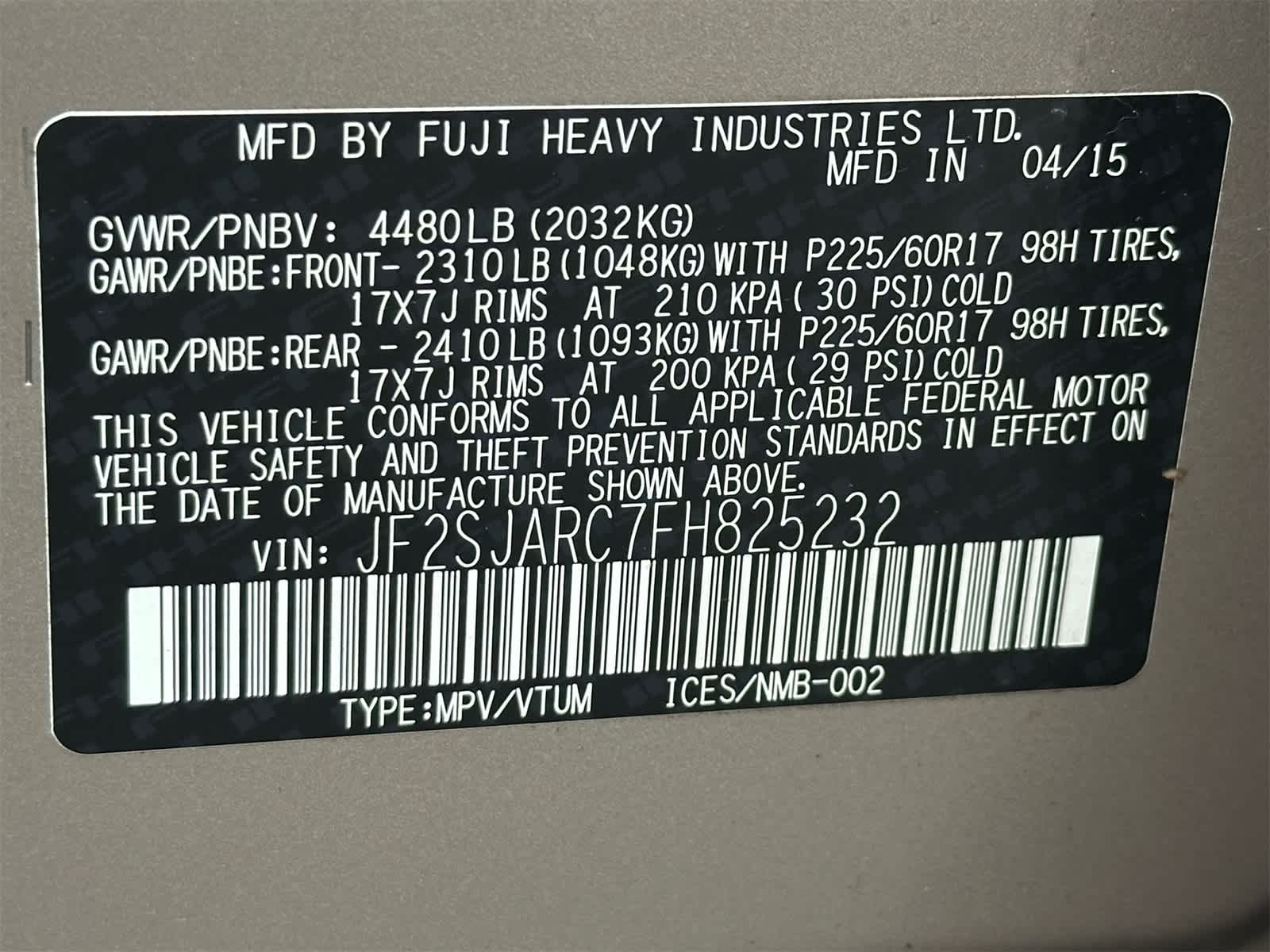 Thumbnail: 2015 Subaru Forester - 25