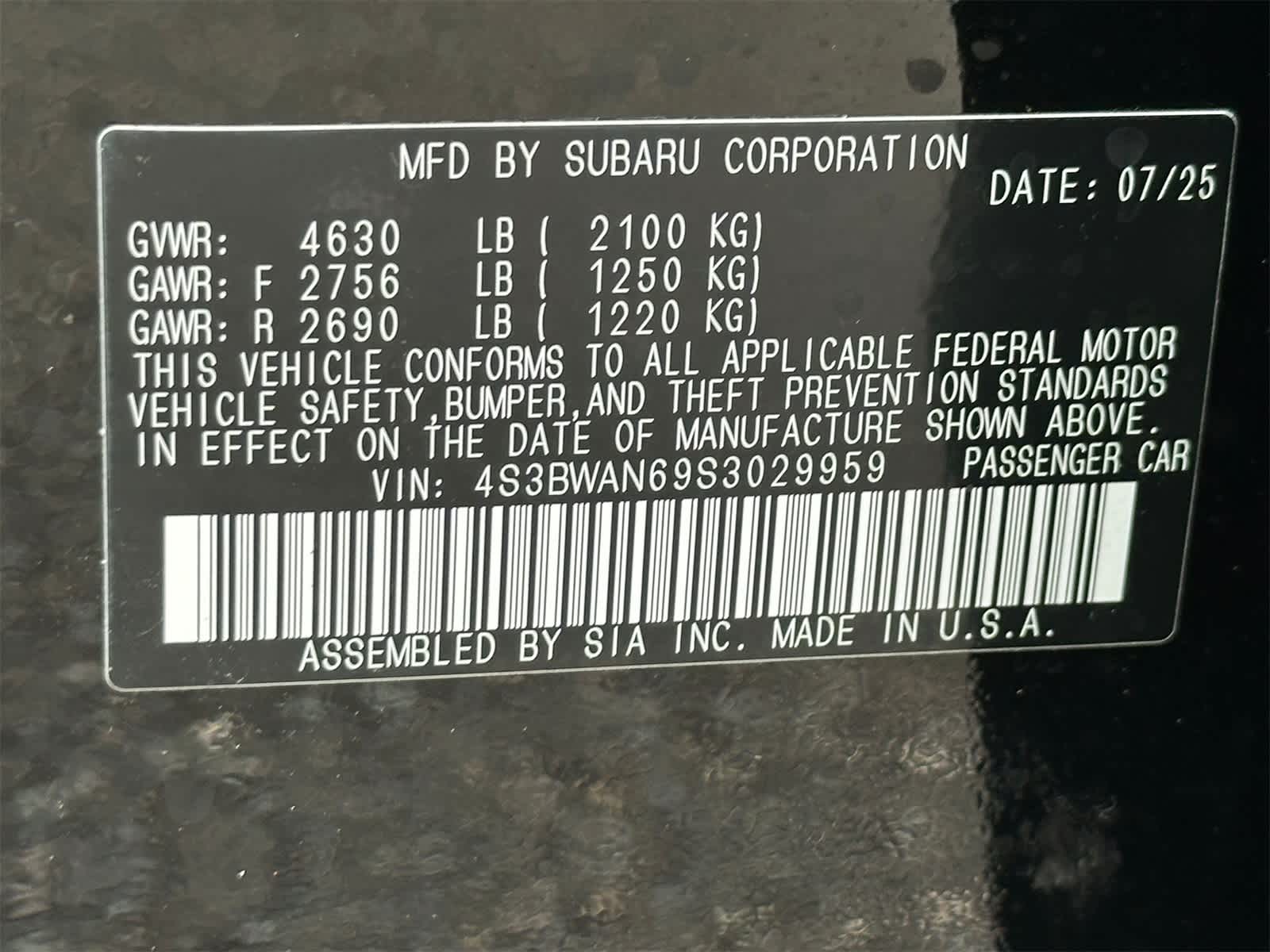 Thumbnail: 2025 Subaru Legacy - 26