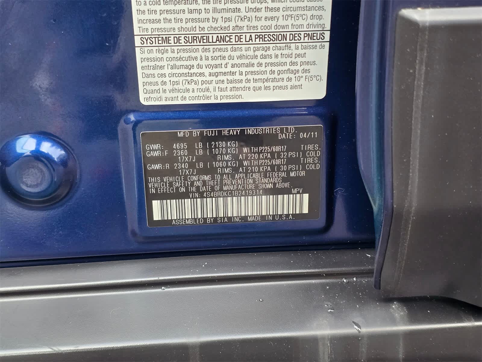 Thumbnail: 2011 Subaru Outback - 32