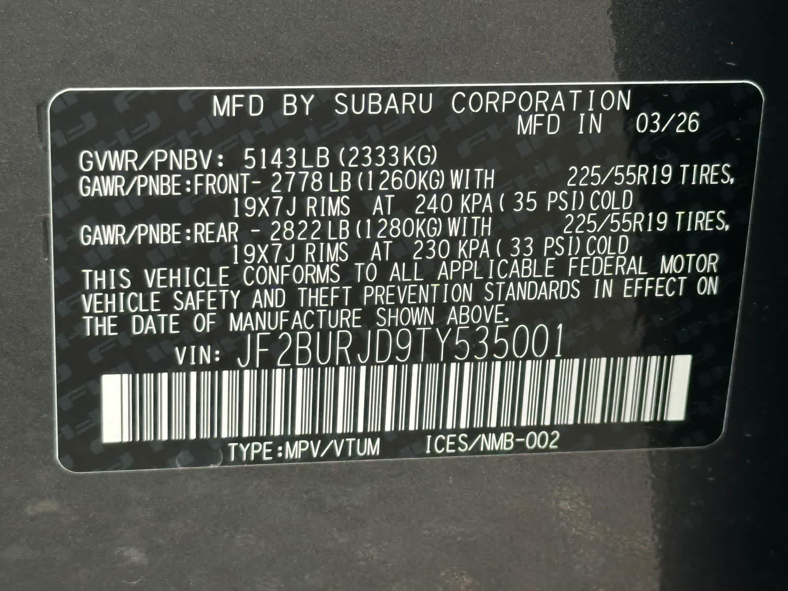 Thumbnail: 2026 Subaru Outback - 33