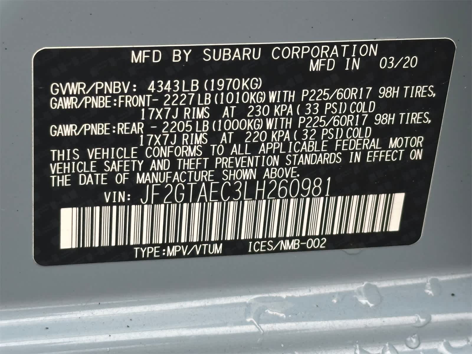 Thumbnail: 2020 Subaru Crosstrek - 28