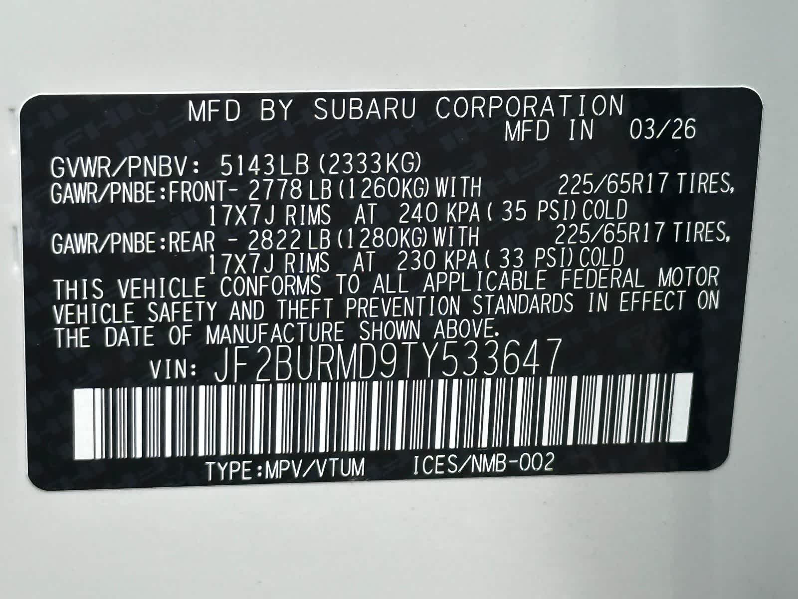 Thumbnail: 2026 Subaru Outback - 32