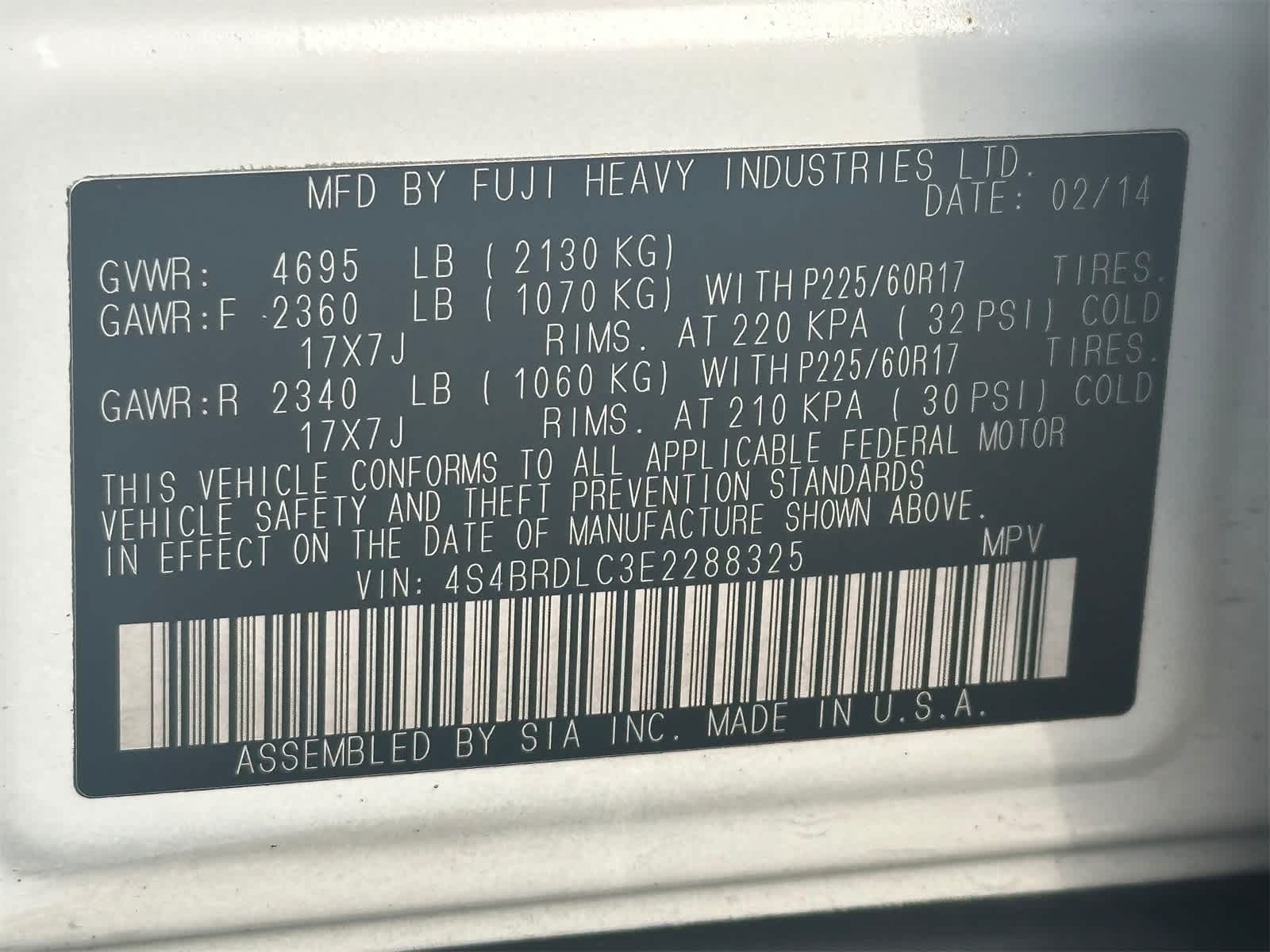 Thumbnail: 2014 Subaru Outback - 25