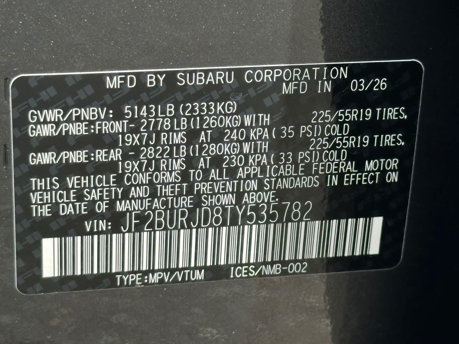 Thumbnail: 2026 Subaru Outback - 33