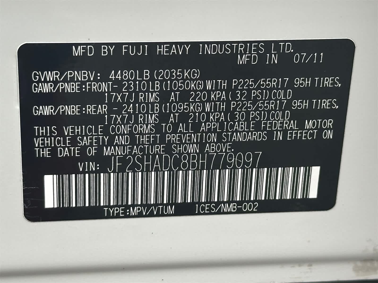 Thumbnail: 2011 Subaru Forester - 26