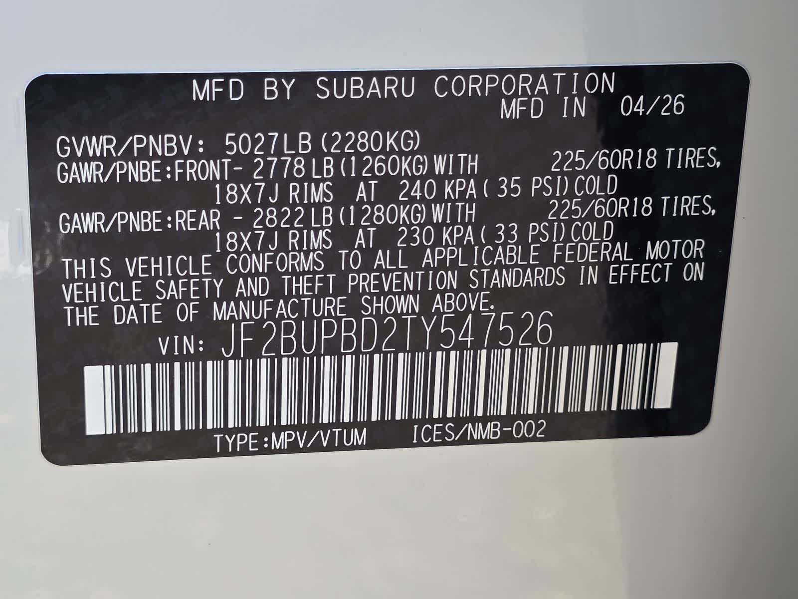 Thumbnail: 2026 Subaru Outback - 31