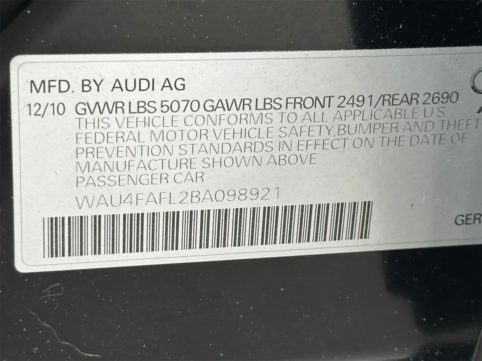Thumbnail: 2011 Audi A4 - 26