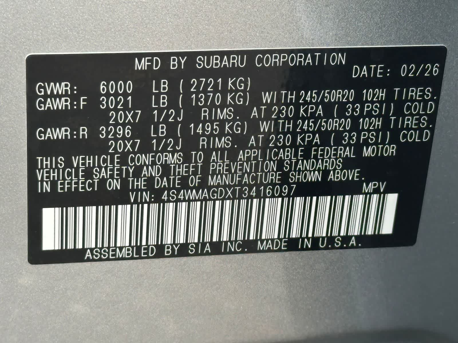 Thumbnail: 2026 Subaru Ascent - 33