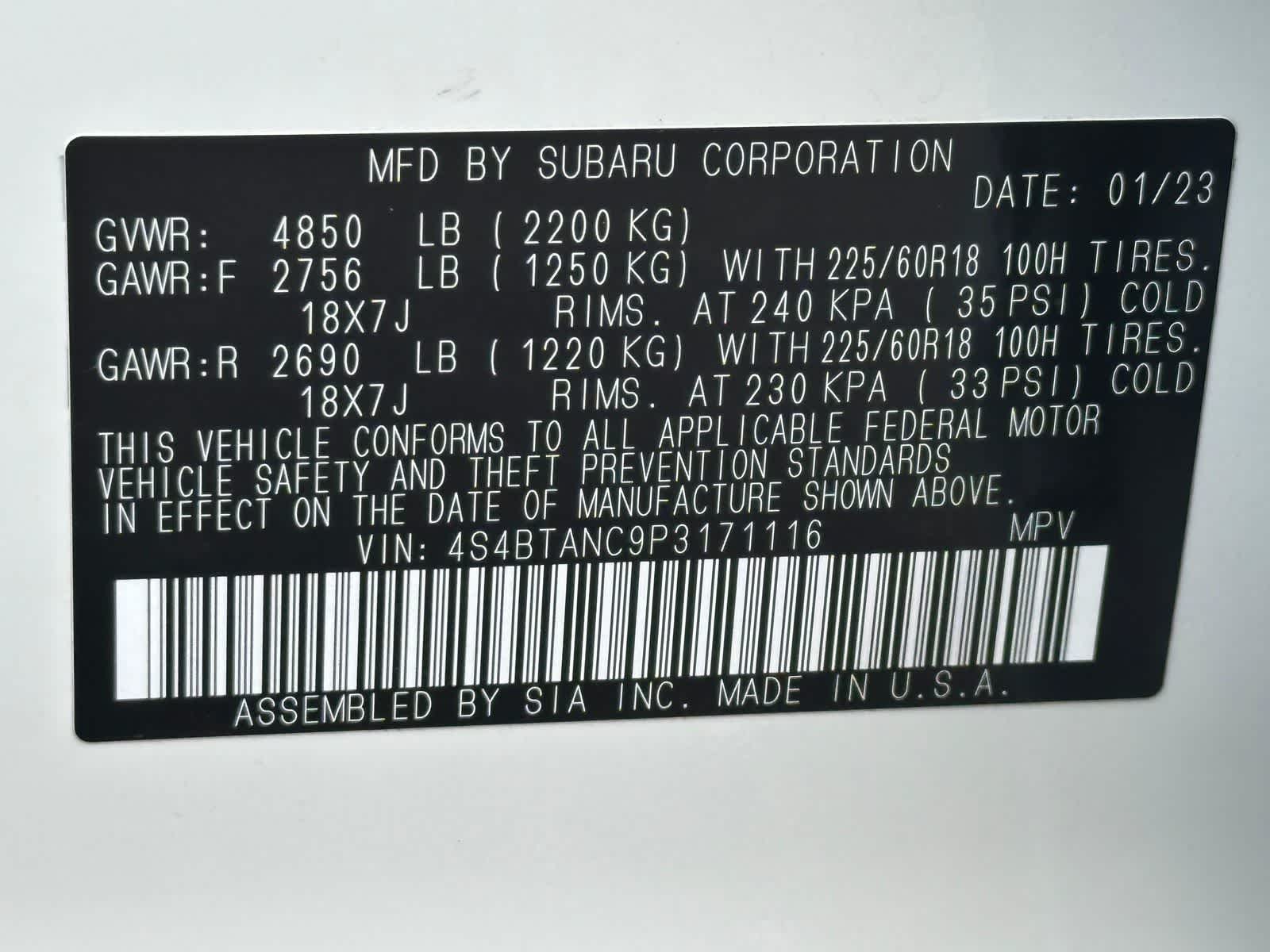 Thumbnail: 2023 Subaru Outback - 31