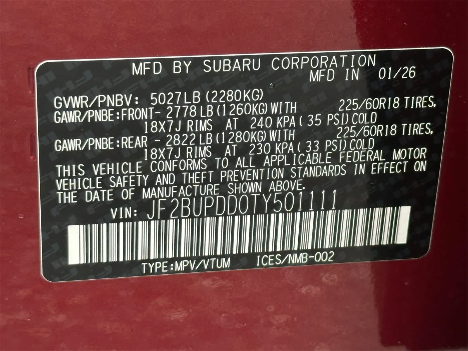 Thumbnail: 2026 Subaru Outback - 28