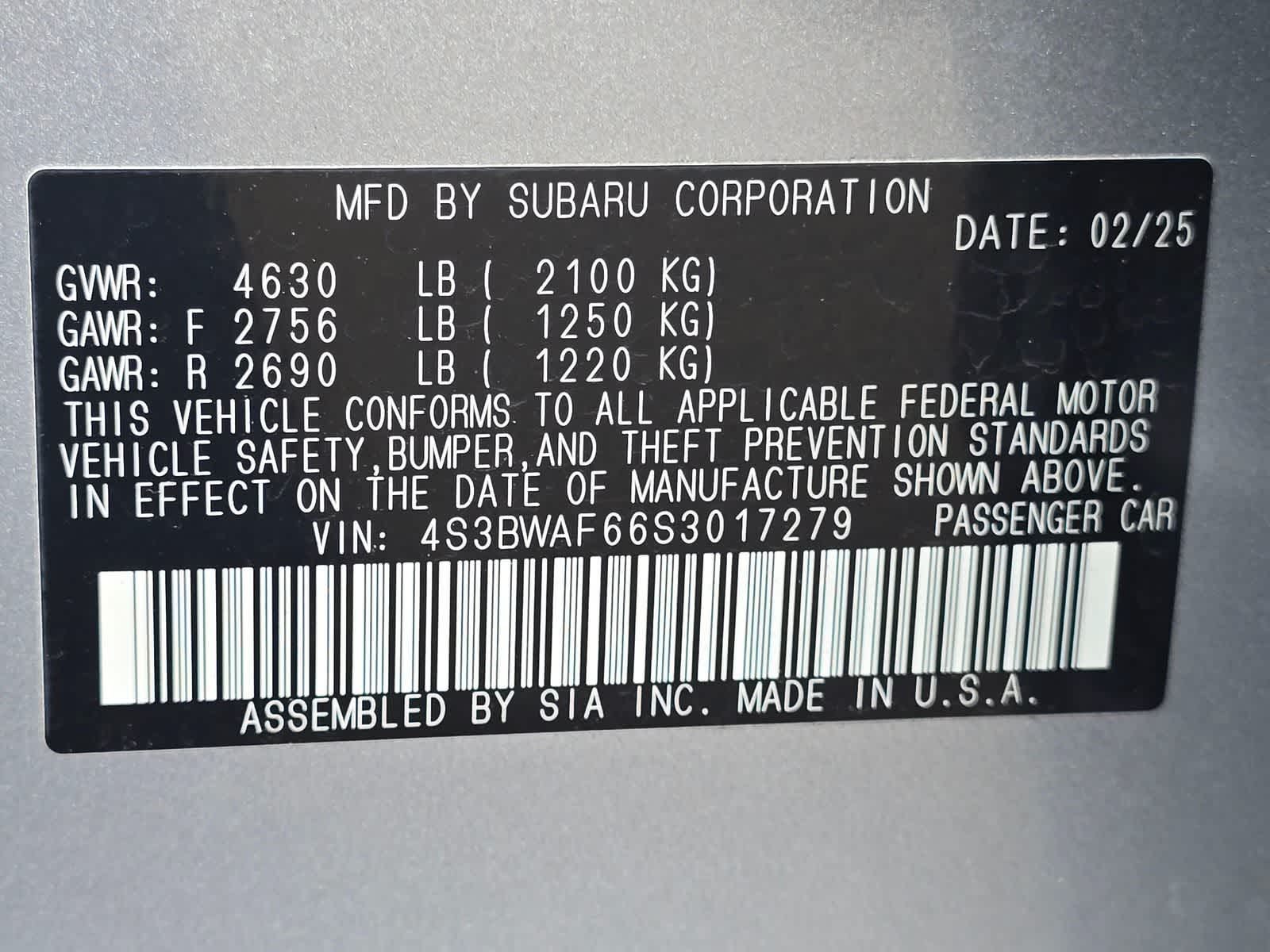 Thumbnail: 2025 Subaru Legacy - 31