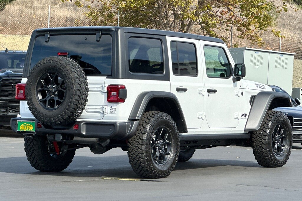 New 2026 Jeep Wrangler 4-DOOR WILLYS Sport Utility