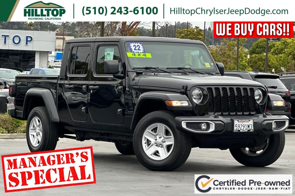 Used 2022 Jeep Gladiator Sport Truck