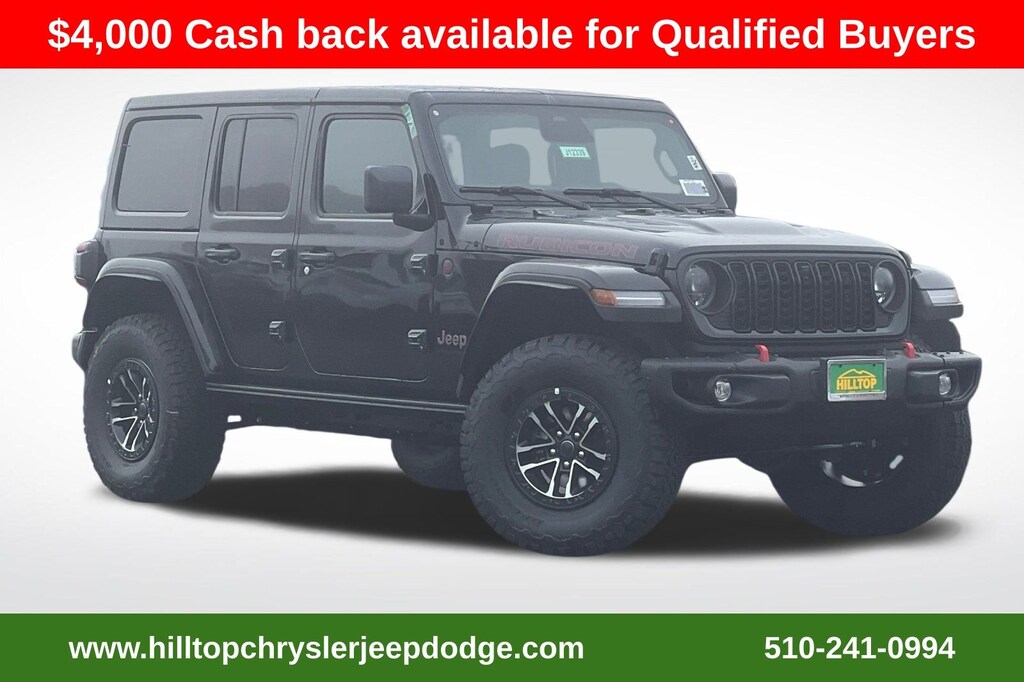 New 2026 Jeep Wrangler 4-DOOR RUBICON X Sport Utility
