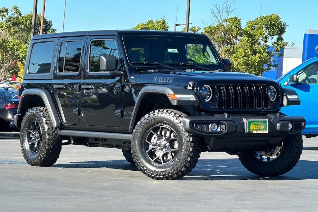 New 2026 Jeep Wrangler 4-DOOR WILLYS Sport Utility