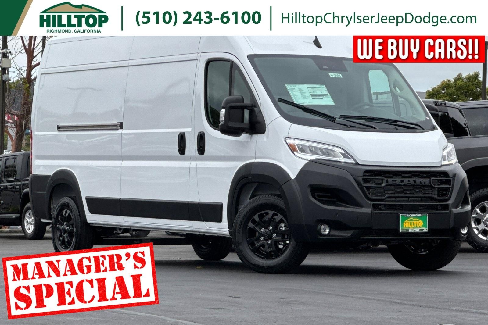 2026 RAM ProMaster 2500 SLT+ 159" WB High Roof's photo
