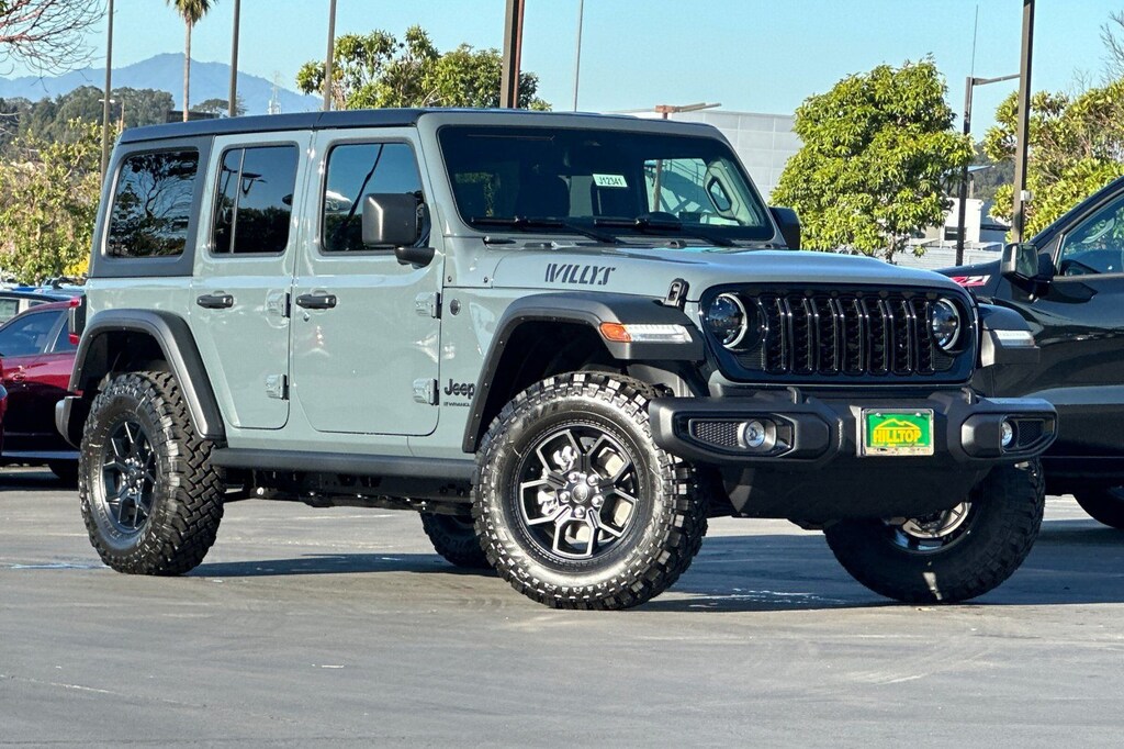 New 2026 Jeep Wrangler 4-DOOR WILLYS Sport Utility