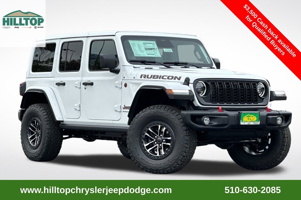 New 2026 Jeep Wrangler 4-DOOR RUBICON X Sport Utility