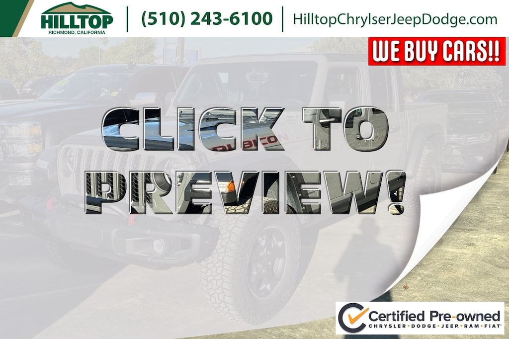 Used 2023 Jeep Gladiator Rubicon Truck