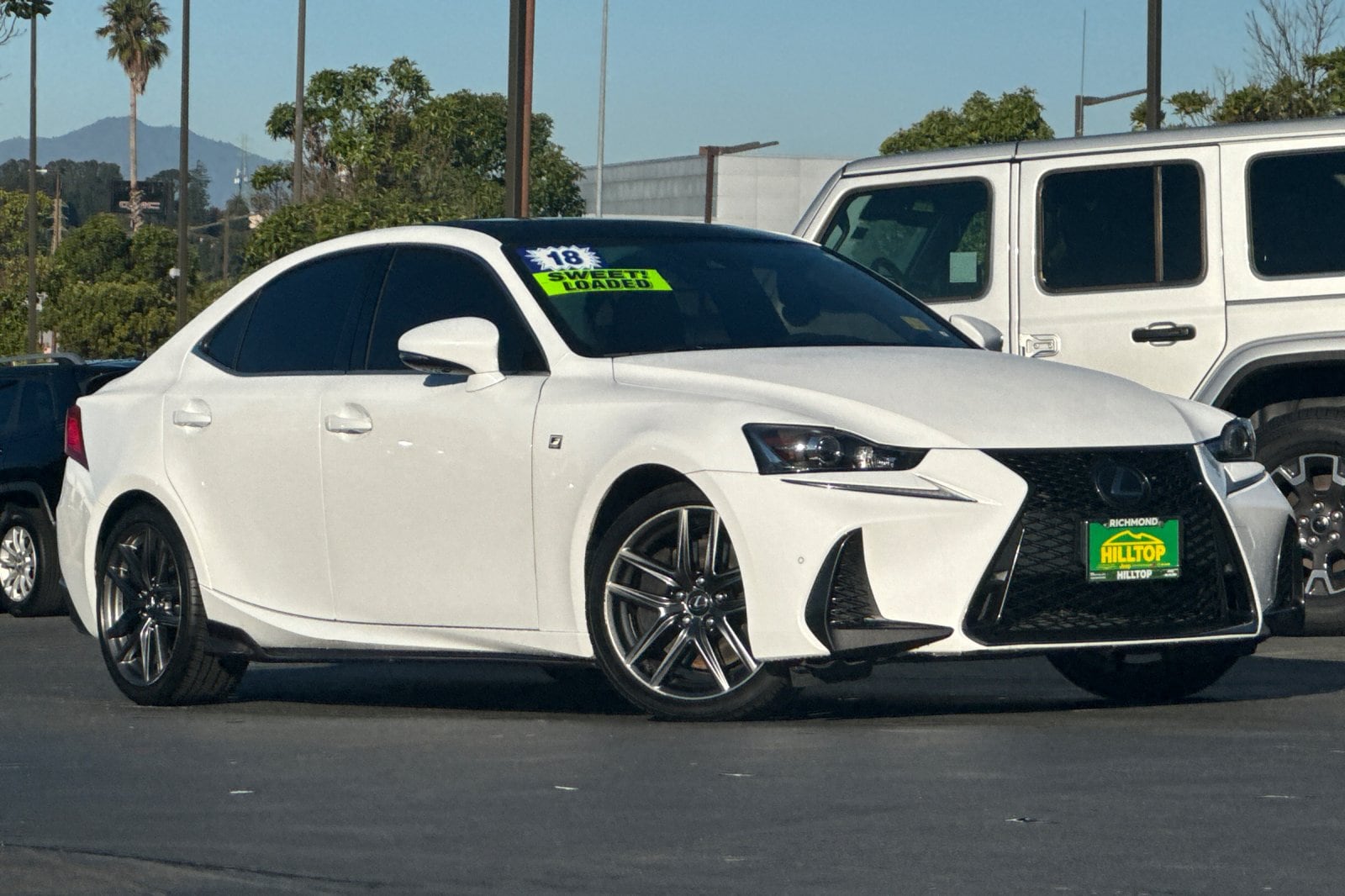 Used 2018 Lexus IS 350 F SPORT with VIN JTHBZ1D26J5033250 for sale in Richmond, CA