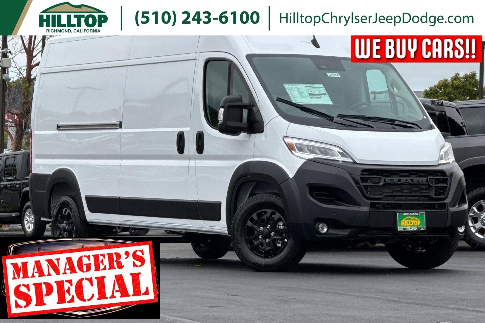 2026 RAM ProMaster 2500 SLT+ 159" WB High Roof's photo