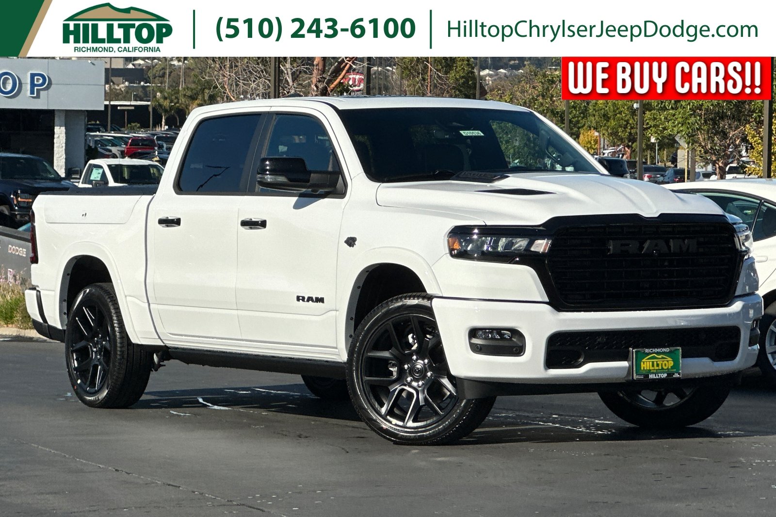 2027 Ram 1500 LARAMIE CREW CAB 4X4 Pickup
