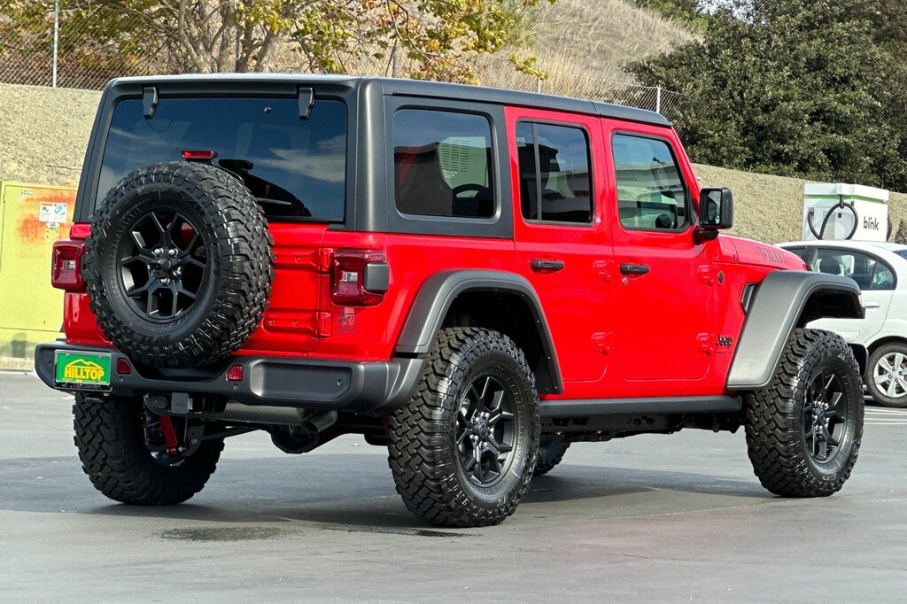 New 2026 Jeep Wrangler 4-DOOR WILLYS Sport Utility