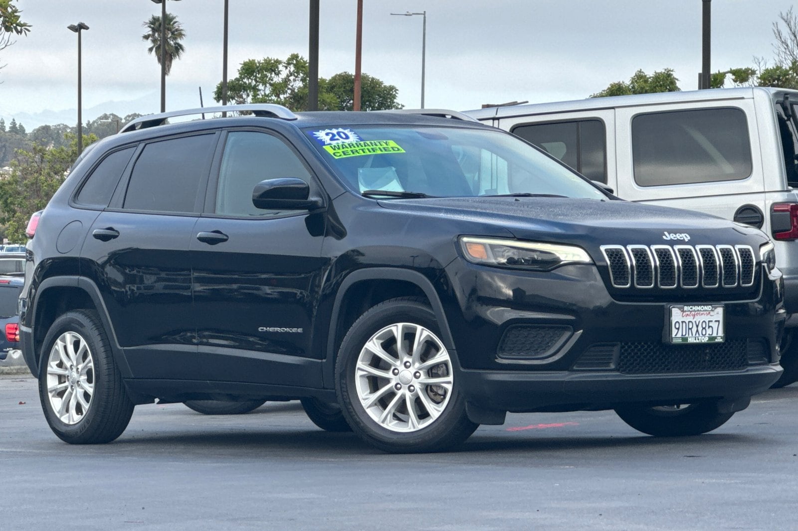 Used 2020 Jeep Cherokee Latitude with VIN 1C4PJLCB8LD596742 for sale in Richmond, CA