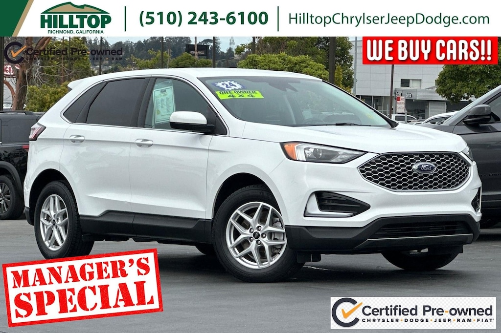 Certified 2024 Ford Edge SEL SUV