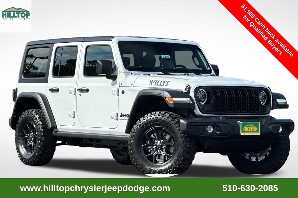 New 2026 Jeep Wrangler 4-DOOR WILLYS Sport Utility
