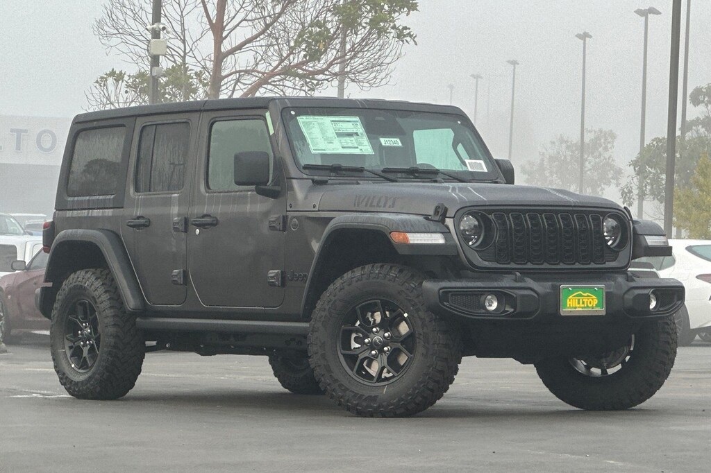 New 2026 Jeep Wrangler 4-DOOR WILLYS Sport Utility