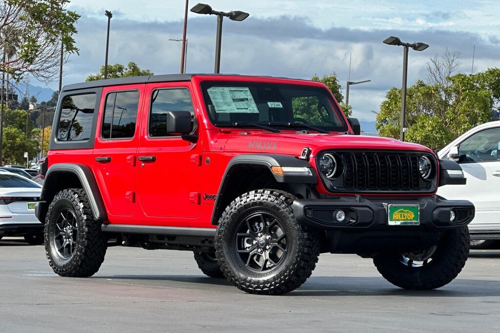 New 2026 Jeep Wrangler 4-DOOR WILLYS Sport Utility