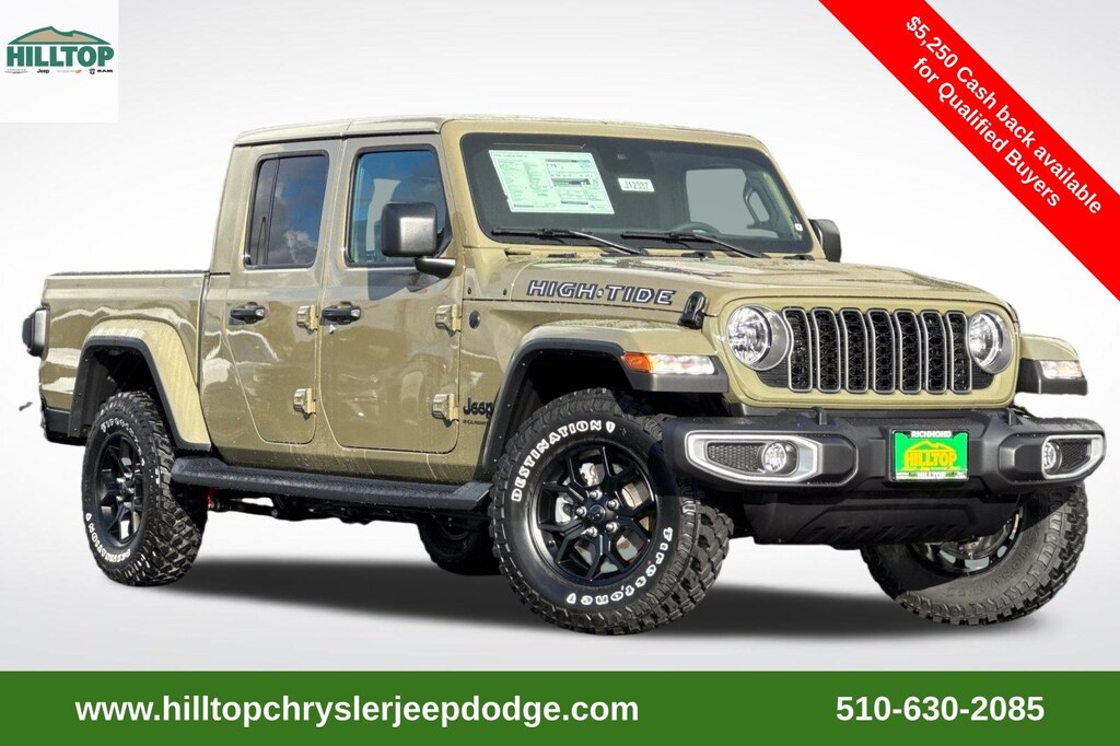 New 2025 Jeep Gladiator HIGH TIDE 4X4 Pickup