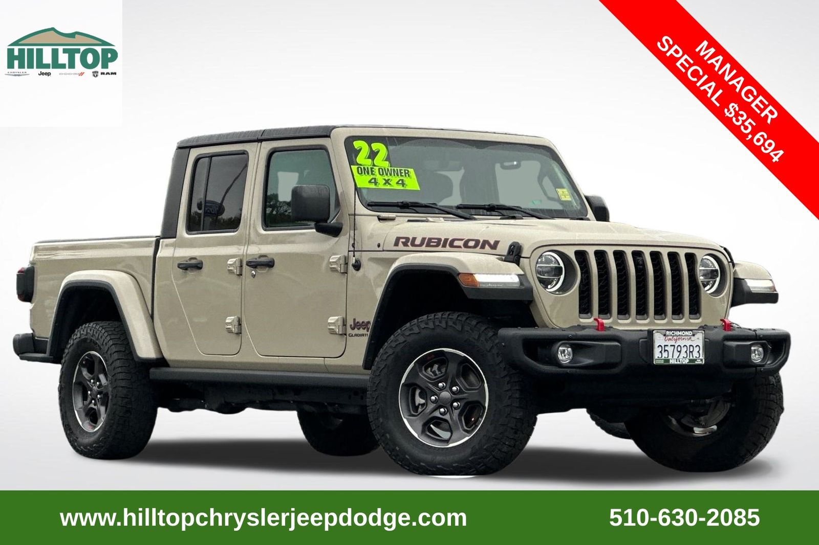 2022 Jeep Gladiator Rubicon's photo