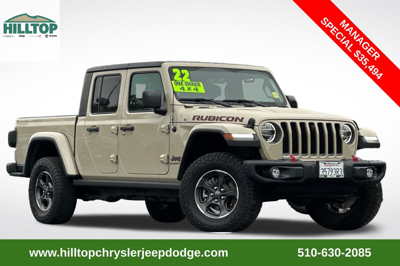 2022 Jeep Gladiator Rubicon's photo