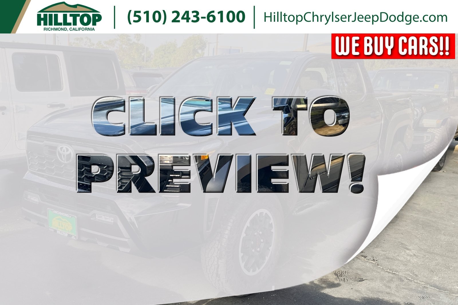 2025 Toyota Tacoma