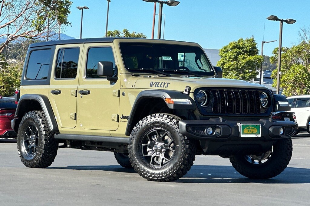 New 2026 Jeep Wrangler 4-DOOR WILLYS Sport Utility