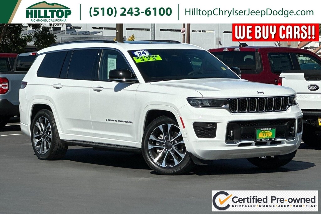 Used 2024 Jeep Grand Cherokee L Overland SUV