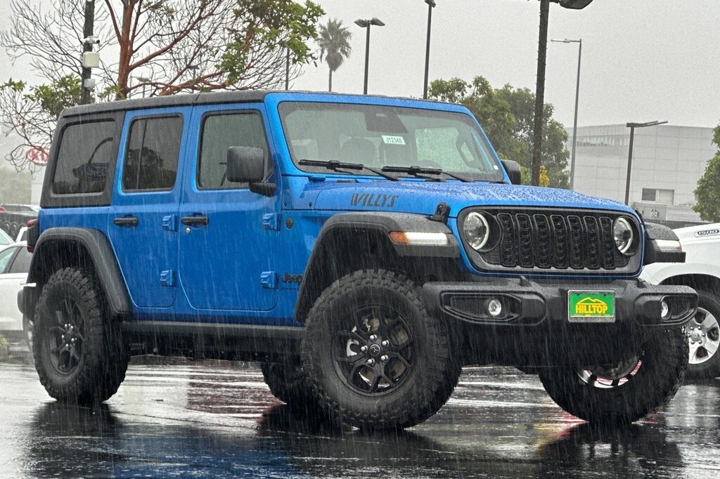 New 2026 Jeep Wrangler 4-DOOR WILLYS Sport Utility