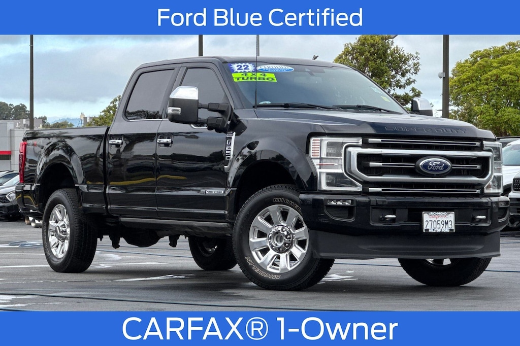 Certified 2022 Ford F-250SD Platinum Truck