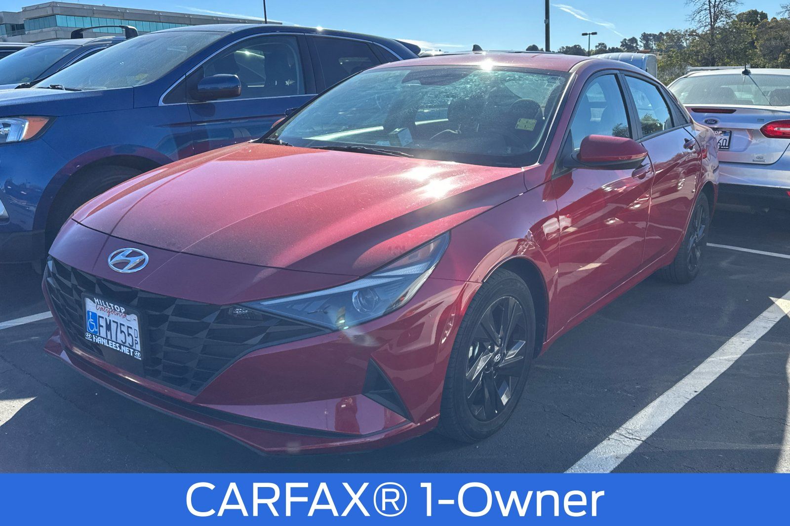 Certified 2021 Hyundai Elantra SEL with VIN KMHLS4AG6MU211739 for sale in Richmond, CA