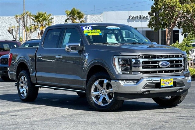 Certified 2021 Ford F-150 Lariat with VIN 1FTEW1EP6MFA70573 for sale in Richmond, CA