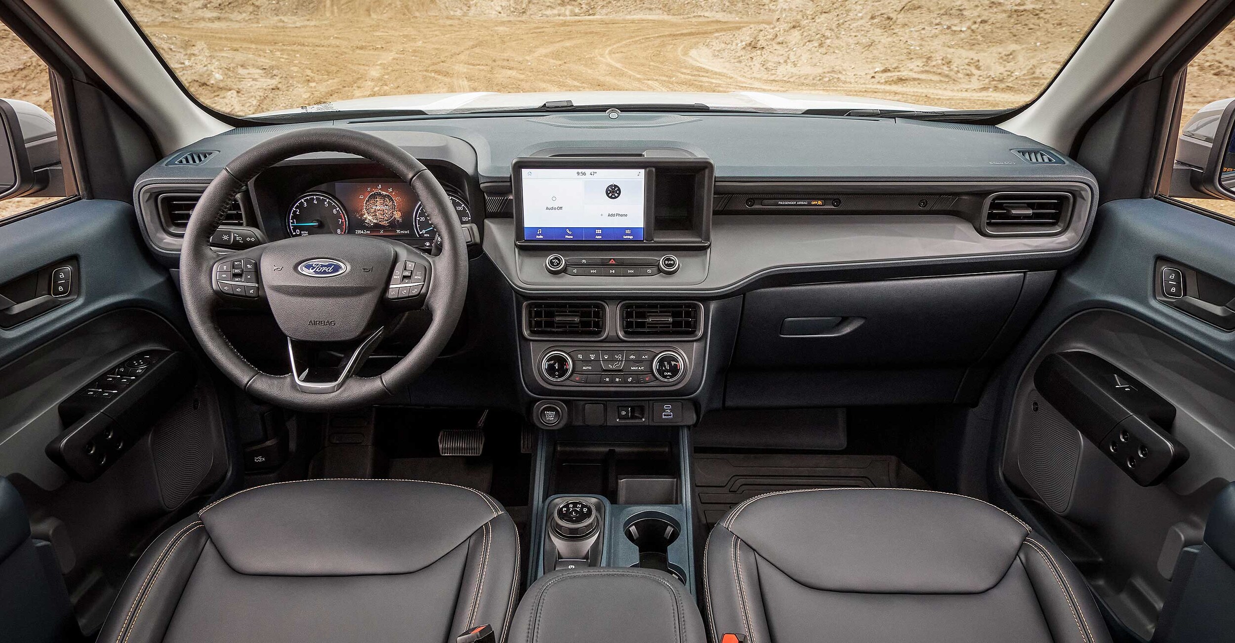 The 2023 Ford Maverick Interior