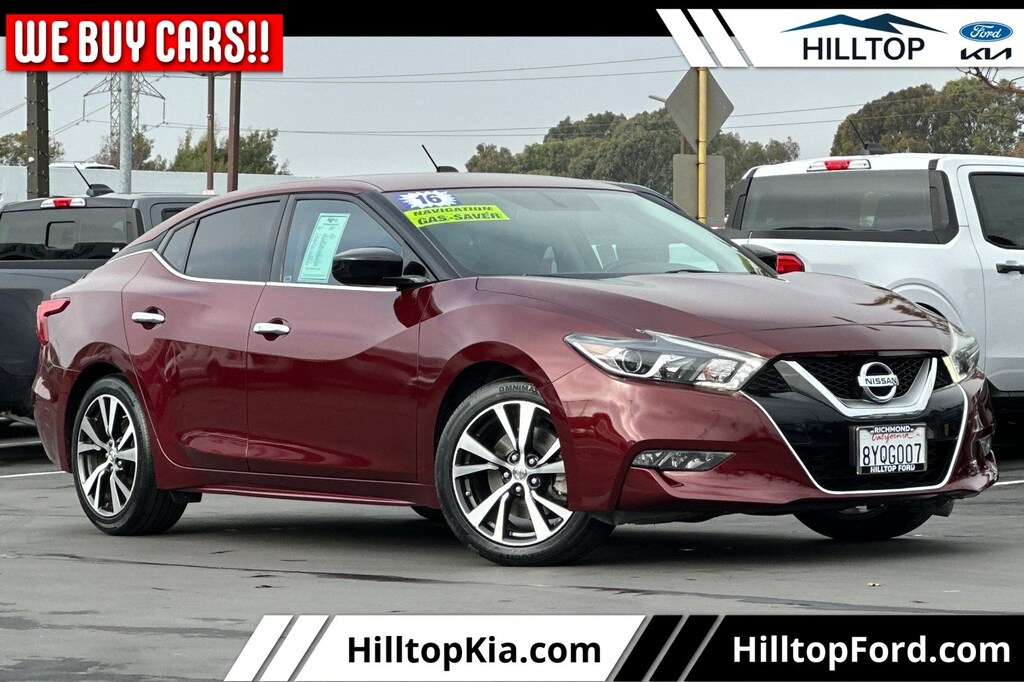Used 2016 Nissan Maxima 3.5 S Sedan